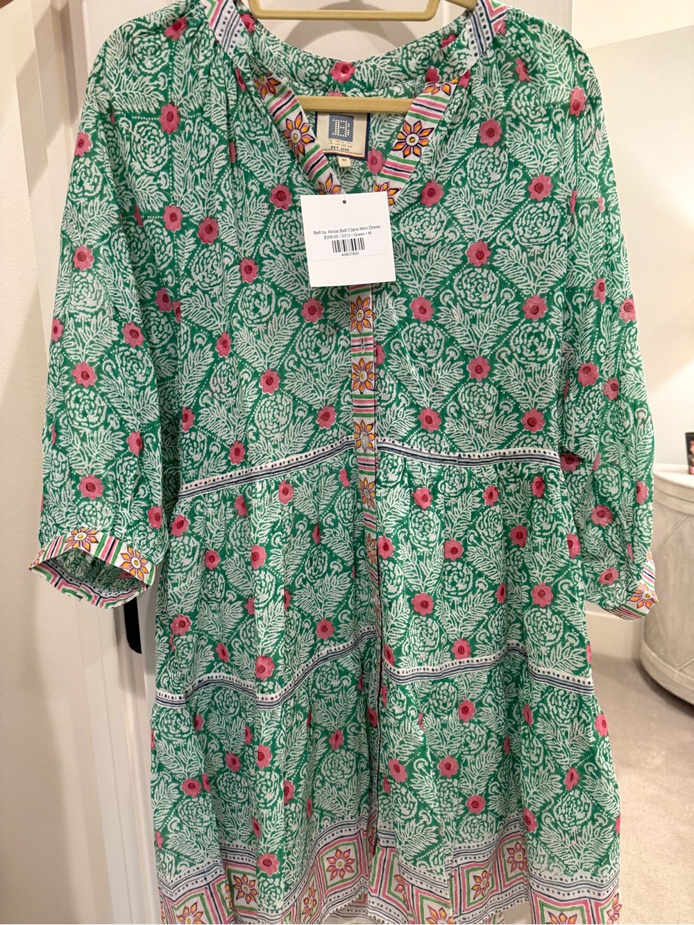 NWT Bell by Alicia Bell Clara Mini dress.